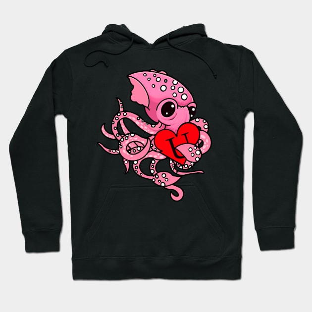 The love of a cephalopod Hoodie by C. M. Manfredi’s Emporium of Wonders 